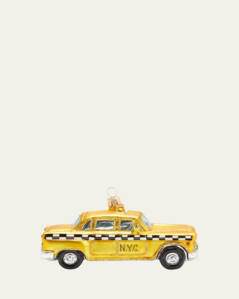NY Taxi Christmas Ornament